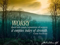 Image result for Matthew 6:34 - each day has enough worry